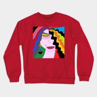 She Has A Beautiful Vibe Crewneck Sweatshirt